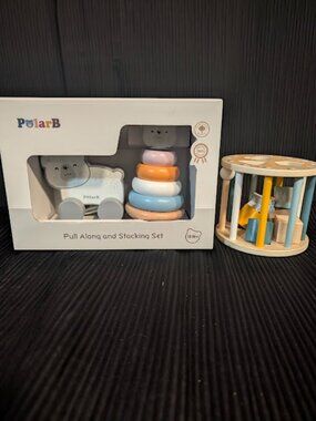 Infant Wooden Toys (Set of 3)